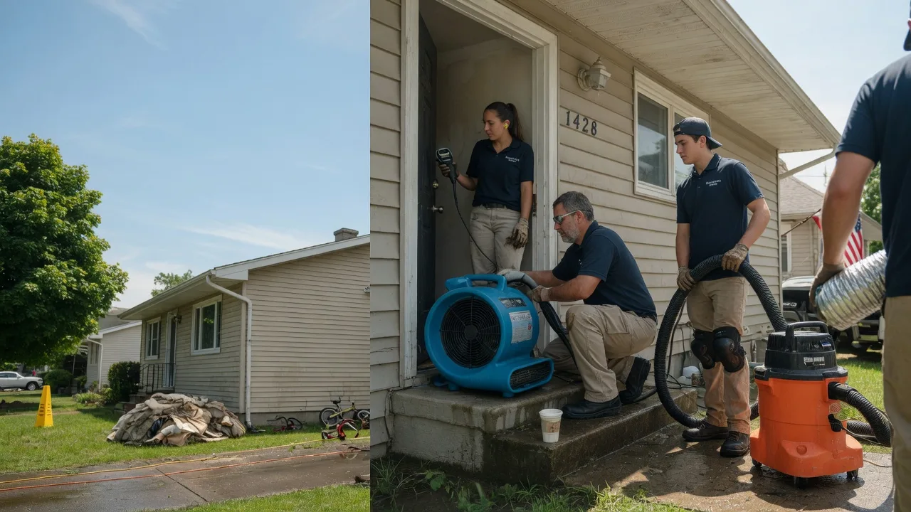 Water Damage Restoration in Harwood, ND near me